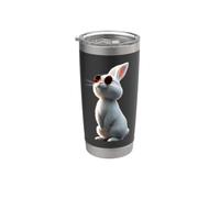 Snow Hare Arctic Hare White Hares Bunny Rabbit Albino Hare Stainless Steel Insulated Tumbler