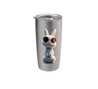 Snow Hare Arctic Hare White Hares Bunny Rabbit Albino Hare Stainless Steel Insulated Tumbler