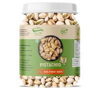 Snow Hills Kashmir Pistachio Jar 500 grams Fresh Whole Pistachios | Salted Pista With Shell | Fresh and Healthy Dry Fruits Salted Pistachios - Gift Pack Premium Dry fruits
