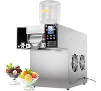 Snow Ice Cream Machine, Electric Snow Shaver Machine for Home & Commercial Use, Korean Bingsu Snowflake Ice Shaving Device, Mechanical Ice Dessert Maker