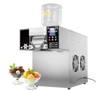 Snow Ice Shaver Machine for Bingsu and Snow Flake Ice, Mechanical Device for Making Snow Ice Cream, 120KG Capacity, Perfect for Home and Party Use