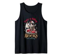 Snow is Falling Books are Calling Winter Reading Tank Top