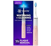 Snow LED Electric Toothbrush Gen 2 - Rechargeable Electronic Brush for Adults - Sonic Technology w/LED Light Whitening & Cleaning Powered w/Sonic Technology for Oral Routine - Coastal Sunset Pink Gen2