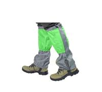 Snow Leg Warmers, Adjustable Hiking, Thickened for Warmth, Waterproof Breathable, Suitable for Skiing, Rock Climbing, Camping(Green)