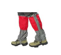 Snow Leg Warmers, Adjustable Hiking, Thickened for Warmth, Waterproof Breathable, Suitable for Skiing, Rock Climbing, Camping(Red)