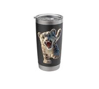 Snow Leopard Panther Big Cats Panthers Cute Snow Leopards Stainless Steel Insulated Tumbler
