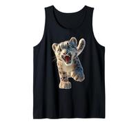 Snow Leopard Panther Big Cats Panthers Cute Snow Leopards Tank Top