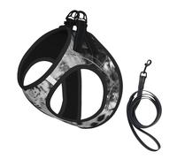 Snow Leopard,Pet Harness,Adjustable Reflective Dog Harness,Pet Leash Vest,M