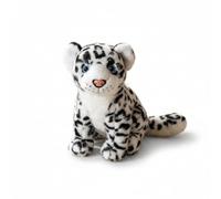 "Snow Leopard Plush Toy, Realistic Snow Leopard Stuffed Animal " (Seated) | Premium soft plush fabric,Lovingly designed, ideal for cuddling and as a room decoration for young and old alike