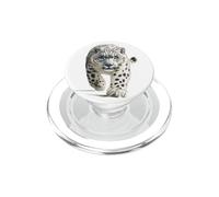 Snow Leopard Stare Snow Leopard Stalk Fierce Snow Leopard PopSockets PopGrip for MagSafe