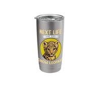 Snow Leopards Next Life i Want to be a Snow Leopard Stainless Steel Insulated Tumbler