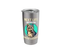 Snow Leopards Next Life i Want to be a Snow Leopard Stainless Steel Insulated Tumbler