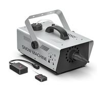 Snow Machine Portable, 1200W Effect Machines with Remote Control, Fog Machine Suitable for Halloween Christmas Decorations Wedding Celebrations Parties DJ Stage