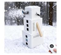 Snow Maker Machine, Golem Shaped Snow Machine for Indoor/Outdoor, 2-Speed Remote Control, 30mins Continuous Snowflake for Christmas/Party