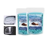 Snow Melt - Thawing Agent, 2 Piece Quick Action Pellets for Pavements, Enduring Granular Dissolver with Sodium Mix, Winter, Crystalline Grit for Concrete, Paths and Driveways