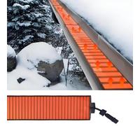 Snow Melting Mat for Roof & Gutters - Graphene Heating Tape, Prevents Ice Build-Up, 12cm Width for Efficient Ice Dam Solution, Flexible Up to 180cm