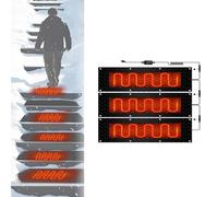 Snow Melting Mats - Anti-Slip, Waterproof Electric Mats for Winter Snow and Ice Removal (3 Pcs 40x160cm/15.7x63in)(30x120cmx3Pcs)