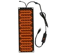Snow Melting Walkway Mat,Non Slip Rubber Heated Mat with Power Cord, 2 in/h Speed Snow and Ice Heated Pad for Winter Outdoor Stair Step Doorway Walkway Driveway,1 PCS,30 * 60cm