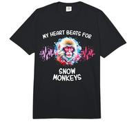 Snow Monkey ECG Snow Monkey Comfort Colors Adult Heavyweight T-Shirt