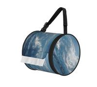 Snow Mountain Cloud Sea Print Generic Portable Toilet Paper Holder,Foldable Roll Storage Bag With Adjustable Strap For Wall, Car, Camping, Tent