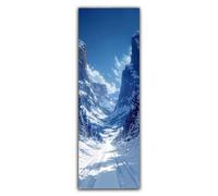 Snow Mountain Diamond Art, Diamond Painting Thing, 5D Round Full Drill Crystal Art Kits for Beginner, DIY Rhinestone Embroidery Mosaic Kits for Adults for Home Wall Room Decor Large 240x80cm F1-896