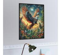 Snow Mountain Eagle 500 Piece Jigsaw Puzzle for Adults Natural Scenery Animals Jigsaw Cozy Night In Activity Colourful Challenge Great Gift for Puzzle Lovers Stress Reliever 500 PCS