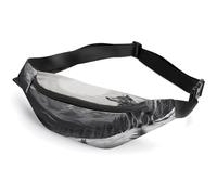 Snow Mountain Lone Wolf Belt Bag for Men & Women, Fanny Pack Everywhere with Adjustable Strap, Small Waist Pack for Travel Walking Running Hiking Cycling
