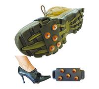 Snow 'N' Go Unisex's Shoe Snow Grips, Black, One Size