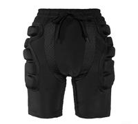 Snow Pants & Bibs, 1-Pack Hip-Protecting Compression Shorts for Skiing and Snowboarding, Thickened EVA Padding, Breathable Nylon-Spandex Fabric, Unisex Adult Winter Sports(XXL)