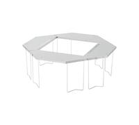 Snow Peak - 4-burner table - Jikaro Fire Ring Table - Grey Grey one size