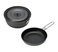 Snow Peak Yaen Cooker 1000 - Lightweight Aluminium 2 piece Non-Stick Cookware set