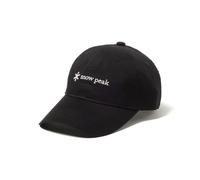 Snow Peak - NSD Logo Black - Cap - black - L - 100% Polyester,100% Cotton L