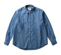 Snow Peak Chambray Work Shirt - Blue S S