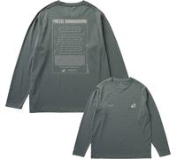 Snow Peak - Comfort T-shirt - MofM Satoyama Long Sleeve T-Shirt Green for Men - Size L Green L