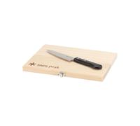 Snow Peak - Cut-out set - Chopping Board Set Medium in Wood - Beige Beige