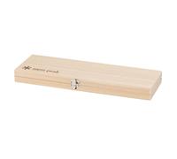 Snow Peak | Cutting Board Set | Natural Wood/Stainless Steel M
