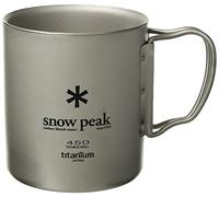 Snow Peak | Titanium Double Wall Mug | Camp Mug | WildBounds 450ml