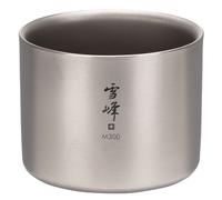 Snow Peak Double Wall Titanium Stacking Mug M300