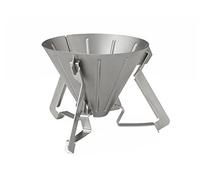 Snow Peak Field Barista Collapsible Coffee Dripper, Stainless Steel, CS-117
