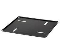 Snow Peak Fireplace Base Plate, Medium, steel stable & lightweight stand for firepit with ground heat protection, for camping outdoor cooking bbq