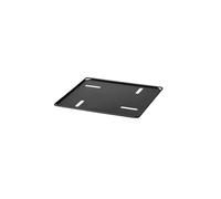 Snow Peak Fireplace Base Plate, Small, steel stable & lightweight stand for firepit with ground heat protection, for camping outdoor cooking bbq