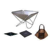 Snow Peak | Fireplace Starter Set | Portable Firepit Set | WildBounds M