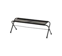 Snow Peak - Folding mesh bench - Mesh Folding Bench Black Black one size