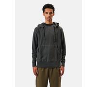 Snow Peak Garment Dyed Hooded Sweatshirt - Charcoal Grey - Charcoal Grey / M