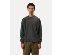 Snow Peak Garment Dyed Pullover - Charcoal Grey - Charcoal Grey / XL