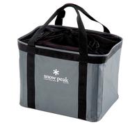 Snow Peak Multi Purpose Nylon Carry Case/Gear Container for Camping,Grey,31 x 27 x 38cm