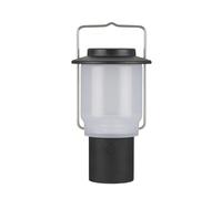 Snow Peak Home & Camp Lantern, Black, Lightweight Rechargeable Dimmable Light with Adjustable Handle for Camping, Outdoors and Home