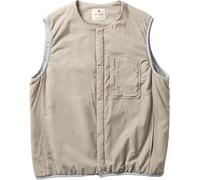 Snow Peak - Insulated jacket in Primaloft® - Flexible Insulated Vest Greige for Men - Size L - Beige Beige L