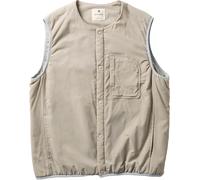 Snow Peak - Insulated jacket in Primaloft® - Flexible Insulated Vest Greige for Men - Size M - Beige Beige M