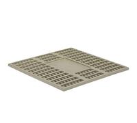 Snow Peak Japanese-Designed Coal Bed L, ST-032, Turns Pack and Carry Fireplace L to Charcoal Grill, Black, ST-032S